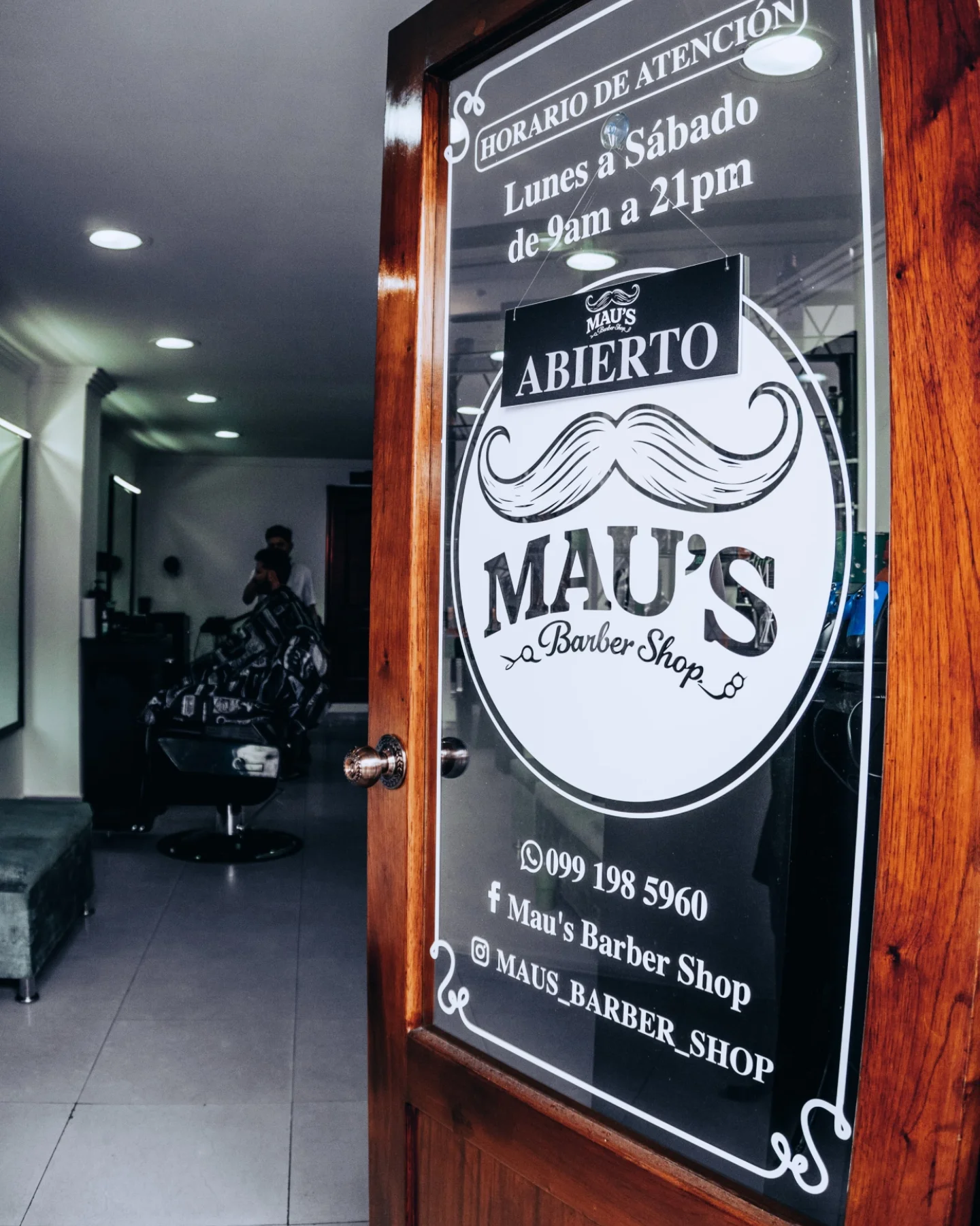 Corte de vanguardia en Maus Barber Shop